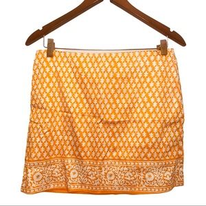 J.Crew Womens 4 Stretch Orange Short Skirt
